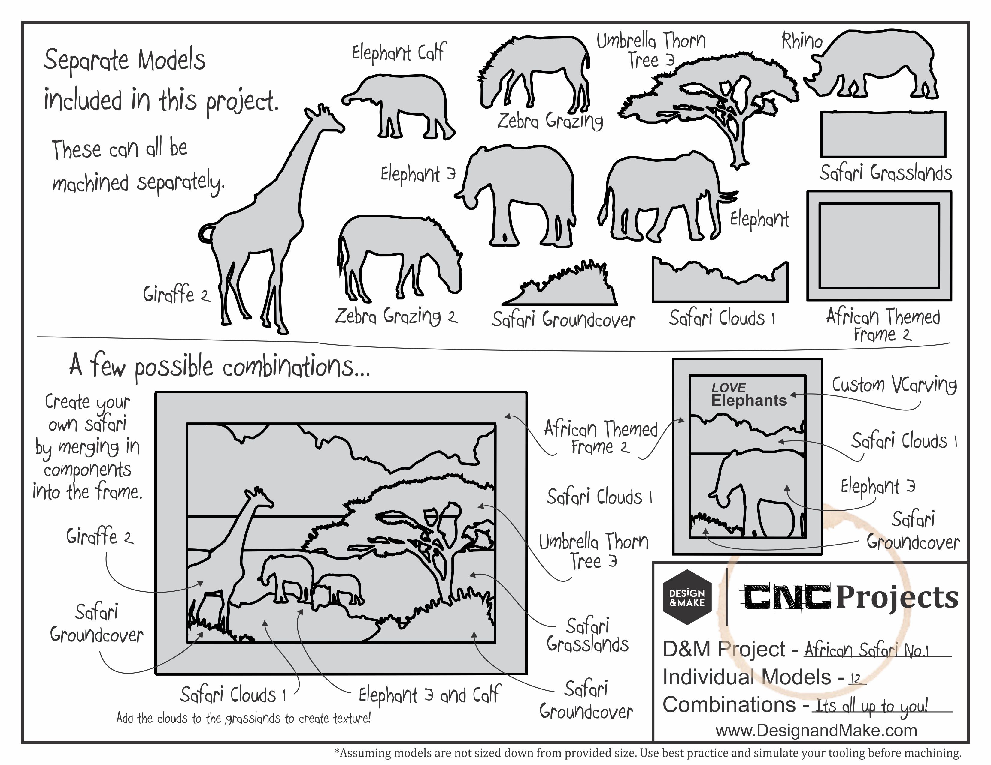 African Safari No.1 - Project Sheet